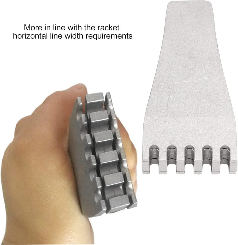 Topyond Tennis Racket Stringing Clamp, Badminton Stringing Flying Clamp,Spring Type Clamp for Neat Easy Racket Stringing,Directly Clamps Strings Without Base for Badminton Players - Image 3